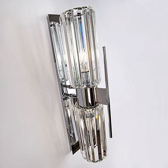 Бра 10*20*60 см, Е14 2x40W, Хром MODELUX ML.524.02 CR