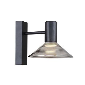 Бра 18*18,5 см, 1*LED, 6W, 3000K, F-Promo Feris 4622-1W, черный матовый