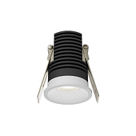 Встраиваемый светильник 3,9*3,9*5,1 см, LED, 7W, 4000К, Maytoni Technical MINI DL059-7W4K-W белый, вр 3,5 см