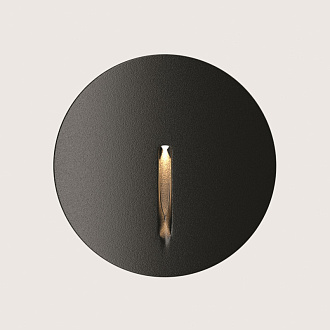 Светильник 7 см, 3W, 3000K, Maytoni Outdoor Lock O014SL-L3B3K, черный