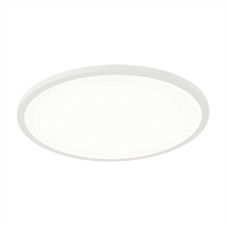 Светильник, 17 см, 22W, 3000К, белый, теплый свет, Citilux Омега CLD50R220, встраиваемый LED, вр 15,5 см
