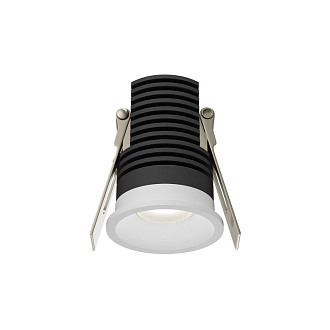 Встраиваемый светильник 3,9*3,9*5,1 см, LED, 7W, 4000К, Maytoni Technical MINI DL059-7W4K-W белый, вр 3,5 см