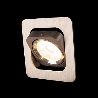 Встраиваемый светильник 10*10*7 см, 1*LED*12W 4000K LOFT IT Screen 10328/A Chrome серебро, вр 7*8,5 см