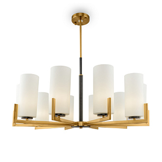 Люстра на штанге Maytoni Fortano MOD089PL-10BS, диаметр 86 см, латунь