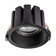 Светильник LED IP65 *10,8*- см, LED*W, 4000K, Lightstar Ciclone 385147, Черный, вр 9,5 см