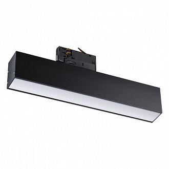 Светодиодный светильник 27 см, 18W, 4000K, Novotech PORT 358853, черный