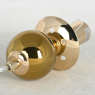Подвесной светильник 12*30*110 см, 1*E14*40W Lussole Amarillo LSP-8725 блестящее золото