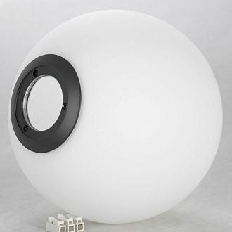 Подвесной светильник диаметр 15 см Lussole Cleburne LSP-8587 черный