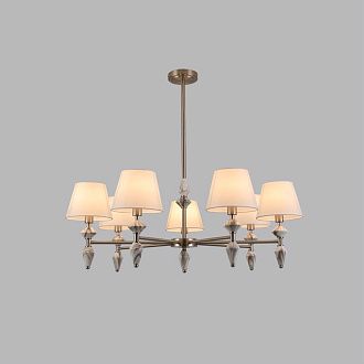 Люстра *90*78-78 см, 7*E14*40W, Lumion Vermont LUM8274/7, стальной; серебристый