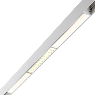 Трековый светильник 25 см для низковольного шинопровода Novotech Flum 358409, 12W LED, 4000K, белый