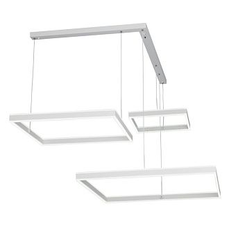 Люстра 127 см, 190W, 3000-5500K Citilux CL719K310 Дуэт Белый