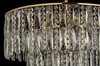 Люстра подвесная *40*32 см, 6*E27*60W, Arti Lampadari Deliceto Deliceto E 1.5.46.100 G, золото