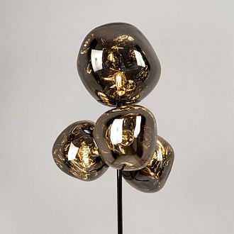 Торшер *56*-175 см, 1*Е27*60W, Modestyle  MS.500.04FL, Жемчужный черный