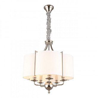 Подвесная люстра 50*80-150 см, 5*E14, 40W, Aployt Korin APL.613.03.05, хром