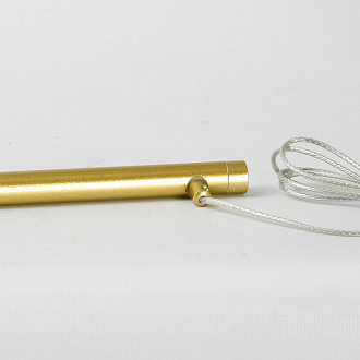 Линейно-подвесной светильник 120*35 см, 1*LED*20W 4000K Lussole Gilmer LSP-0933 матовое золото