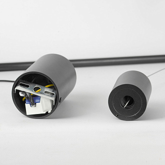 Подвесной светильник 7*140 см, 1*LED*20W 4000K Lussole Gilmer LSP-0930 черный