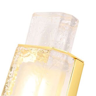 Бра 42 см, 12W, 3000K, Crystal Lux CARAMELO AP12W LED, золото
