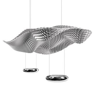 Подвесной светильник 120 см, 26W, 3000K, LOFT IT Angel 10478P, хром