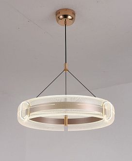 Люстра Ø600 x H1200, мм, 60W 4000K, FRENCH GOLD (ФРАНЦУЗСКОЕ ЗОЛОТО) NewRgy 2365P-D60 FRENCH GOLD