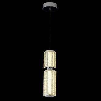 Светильник подвесной *7,5*27,5-57- 207 см, *LED*23W, 4000K, Crystal Lux Antique ANTIQUE SP23W LED CHROME, Хром