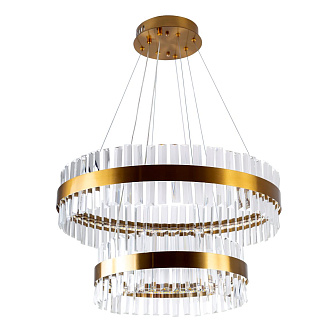 Подвесная люстра 60*60*120 см, LED 129W, 3000 / 6000K, Латунь MODELUX ML.009.600.400