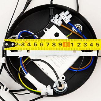 Светильник 50 см, 53W, 3000K-5500K Citilux Дуэт CL719501 черный