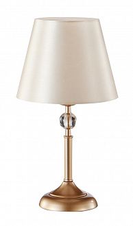 Настольная лампа, 22 см, золото, Crystal Lux FLAVIO LG1 GOLD