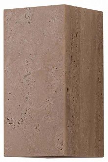 Накладной светильник 16 см, Favourite Limestone 4652-2W, коричневый