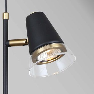 Подвес 29*42,5-160 см, 2*GU10, 35W, F-Promo Trandy 4618-2P, черный матовый