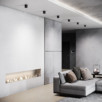 Светильник LED 10W, 4200 К, 8,4*8,4*8,4 см, черный, Elektrostandard Orson 25034/LED