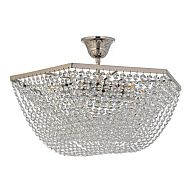Люстра потолочная *40*21 см, 6*E27*60W, Arti Lampadari Loreto Loreto E 1.5.40.602 N, Никель