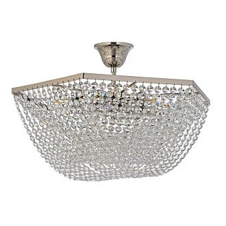 Люстра потолочная *40*21 см, 6*E27*60W, Arti Lampadari Loreto Loreto E 1.5.40.602 N, Никель