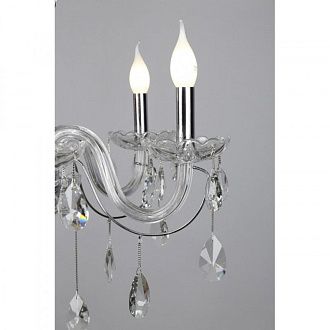 Подвесная люстра 75*82-132 см, 6*E14, 40W, Omnilux Omnilux 702 OML-70203-06, хром