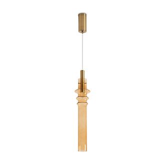 Подвесной светильник *11,5*70-260 см, 1*LED*6W, 3000K, Freya  FR5635PL-L6AM1, Латунь