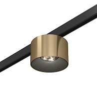 Магнитный трековый светильник 6*3,8 см, 1*LED*5W 4000K ST LUCE Super5 ST669.346.05 латунь