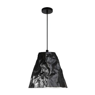 Подвесной светильник 25*25 см, 1*E27, 60W, Divinare Piramide 5098/06 SP-1, Черный