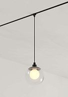Трековый магнитный светильник 10 см, 5W, 4000K, Crystal Lux CLT 0.36 005 5W BL 4000K, черный