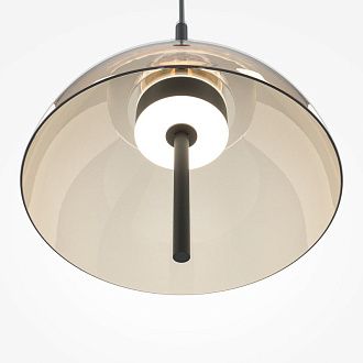 Подвесной светильник 25*25*349,5 см, LED*12W, 3000K, Maytoni Bangkok MOD185PL-L12CG3K1, черный