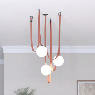 Трековый однофазный светильник 15 см, 10W, 3000K, Denkirs Belty Orb DK5551-BK, черный
