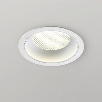Светильник встраиваемый 11,5 см, вр 10,5 см, GX53 Novotech 371003 IP20 12W GEMINI, белый