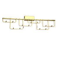Настенный светильник 85**-21,5 см, 24*LED*12W, 3000K, Odeon Light ZAHA 7060/12WL, золото
