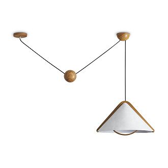 Потолочный светильник 228,2 см, 1*E27*40W Freya Umbra FR5554CL-01T, Дерево
