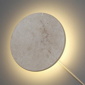 Бра 22*431 см, LED 20W 3000K бежевый/травертин Odeon Light Travertino 6625/25WL