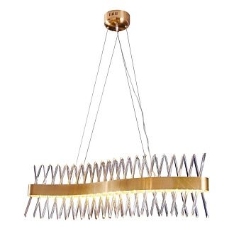 Люстра 100*20*120 см, 1*LED*85W, 4000K Gerhort G21063/100AB, Античная бронза