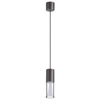 Подвесной светильник *65*220- см, 1*LED*4W, 3000K, Odeon Light Defance 7143/4L, черный