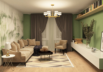 Подвесная люстра Favourite Mateo 2634-6P, D800*H265/1315, каркас золотого цвета, абажуры из белой ткани с золотистыми лентами, люстру можно монтировать как плафонами вверх, так и плафонами вниз