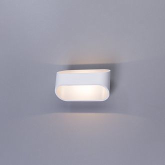 Бра 16*10 см, 3W, 3000K, Arte Lamp Maniglia A1428AP-1WH, белый
