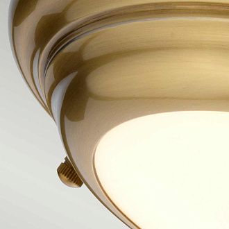 Потолочный светильник для ванных комнат Elstead Lighting, Арт. WELLAND-F-S-AB