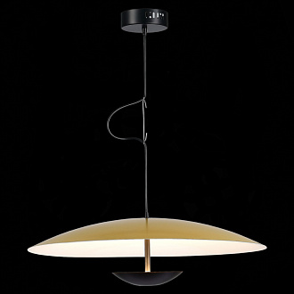 Светильник подвесной 60*160 см, 1*LED 40W 3000K золотистый,черный ST Luce Armonico SL6502.213.01