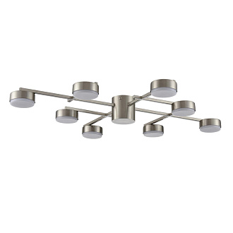 Люстра потолочная 78*8 см, 8*GX53 Lumion Dabra 8115/8C никель